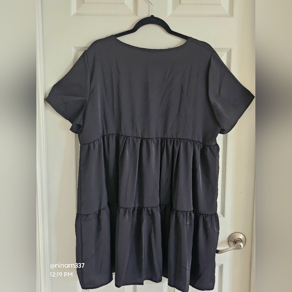 Fantaslook Flowy Swing Shift Dress Summer Sundress Vacation Beach Ocean - Picture 11 of 13